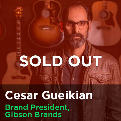 Cesar Gueikian now officially Gibson CEO 